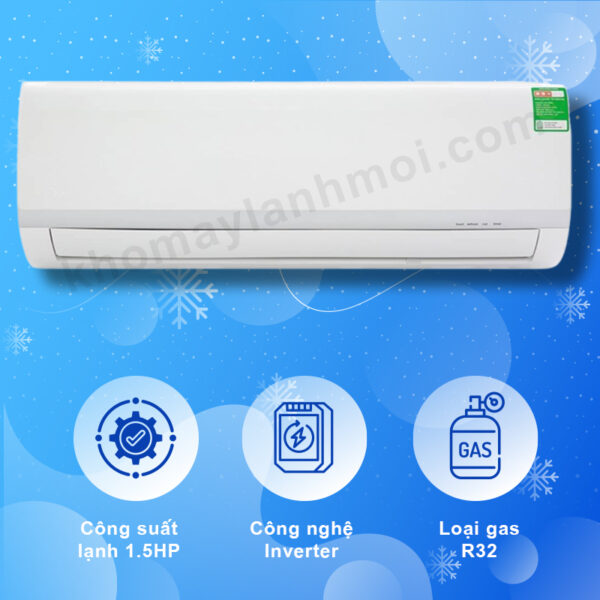 Máy lạnh Midea Inverter 1,5HP MSCE-13CRDN8