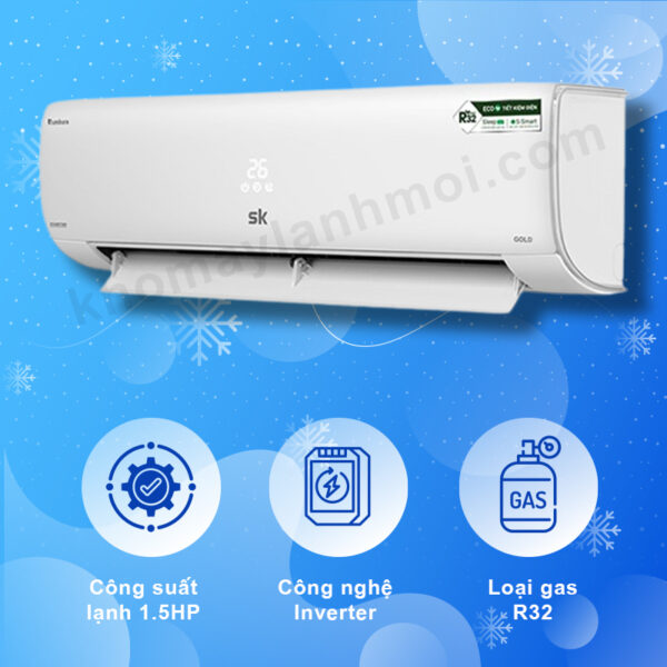 Máy lạnh Sumikura Inverter 1,5HP APS/APO-120 GOLD