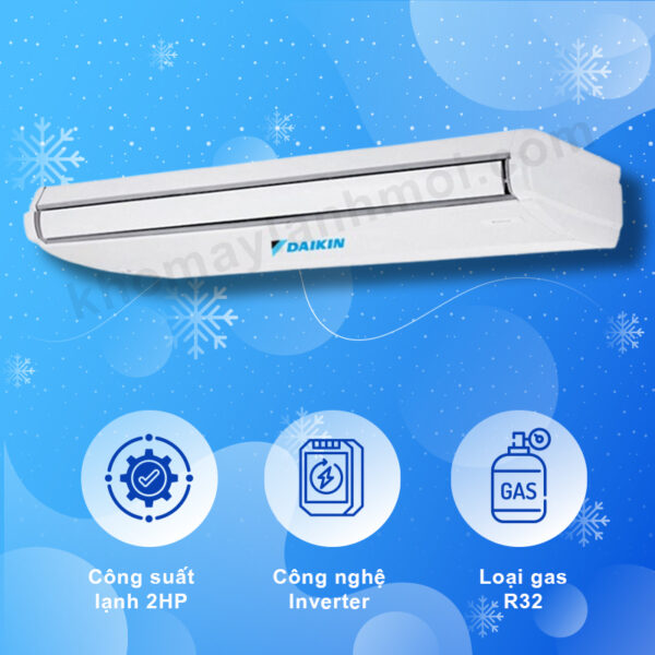 Máy lạnh áp trần Daikin Inverter FHQ50DAVMA (2.0 HP)
