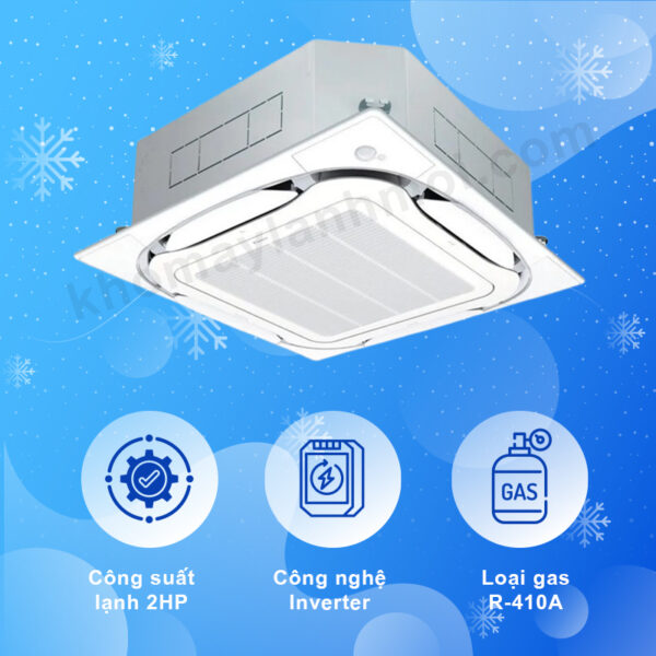 Máy lạnh âm trần Daikin Inverter 2HP FCFC50DVM – 1 Pha