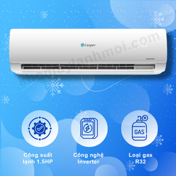 Máy Lạnh Casper Inverter 1.5HP MC-12IS33
