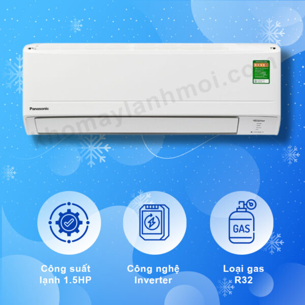 Máy Lạnh Panasonic Inverter 1.5 HP CU/CS-U12BKH-8