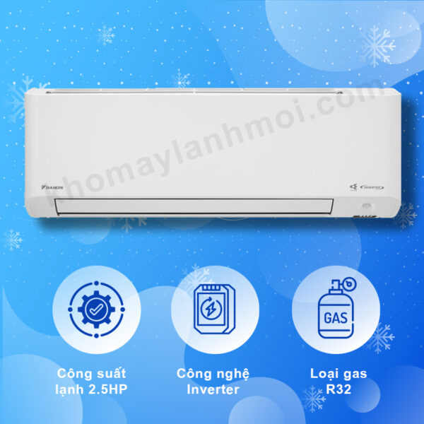 Máy lạnh Daikin Inverter 2,5HP FTKY60WAVMV