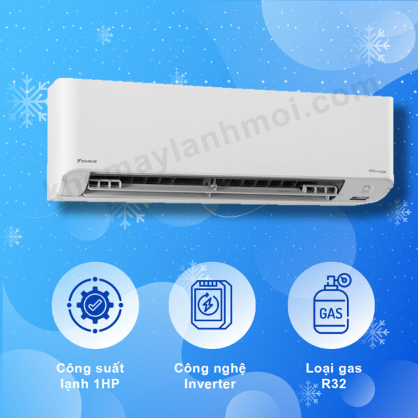 Máy lạnh Daikin Inverter 1HP FTKZ25VVMV