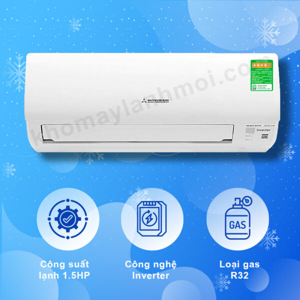 Máy lạnh Mitsubishi Heavy Duty Inverter 1,5HP SRK13YZP