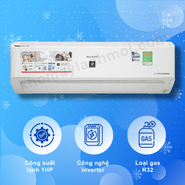Máy lạnh Sharp Inverter 1HP X10CEWC