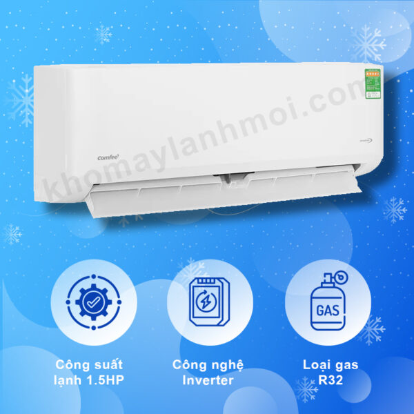 Máy lạnh Comfee Inverter 1,5HP CSF-13VGD