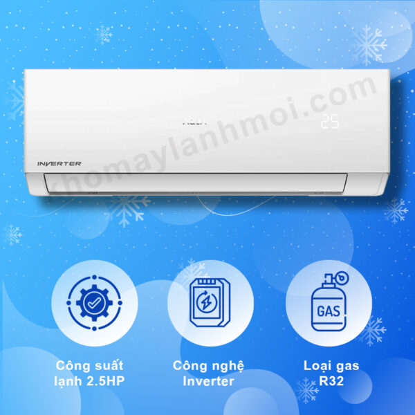 Máy lạnh Aqua Inverter 2,5HP AQA-RV24QA2