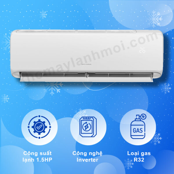 Máy lạnh Gree Inverter 1,5HP CHARM-12CI