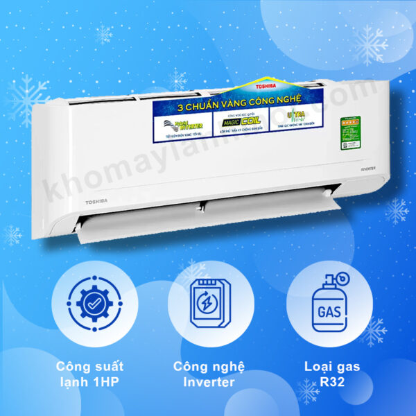 Máy lạnh Toshiba Inverter 1HP RAS-H10S4KCVG-V
